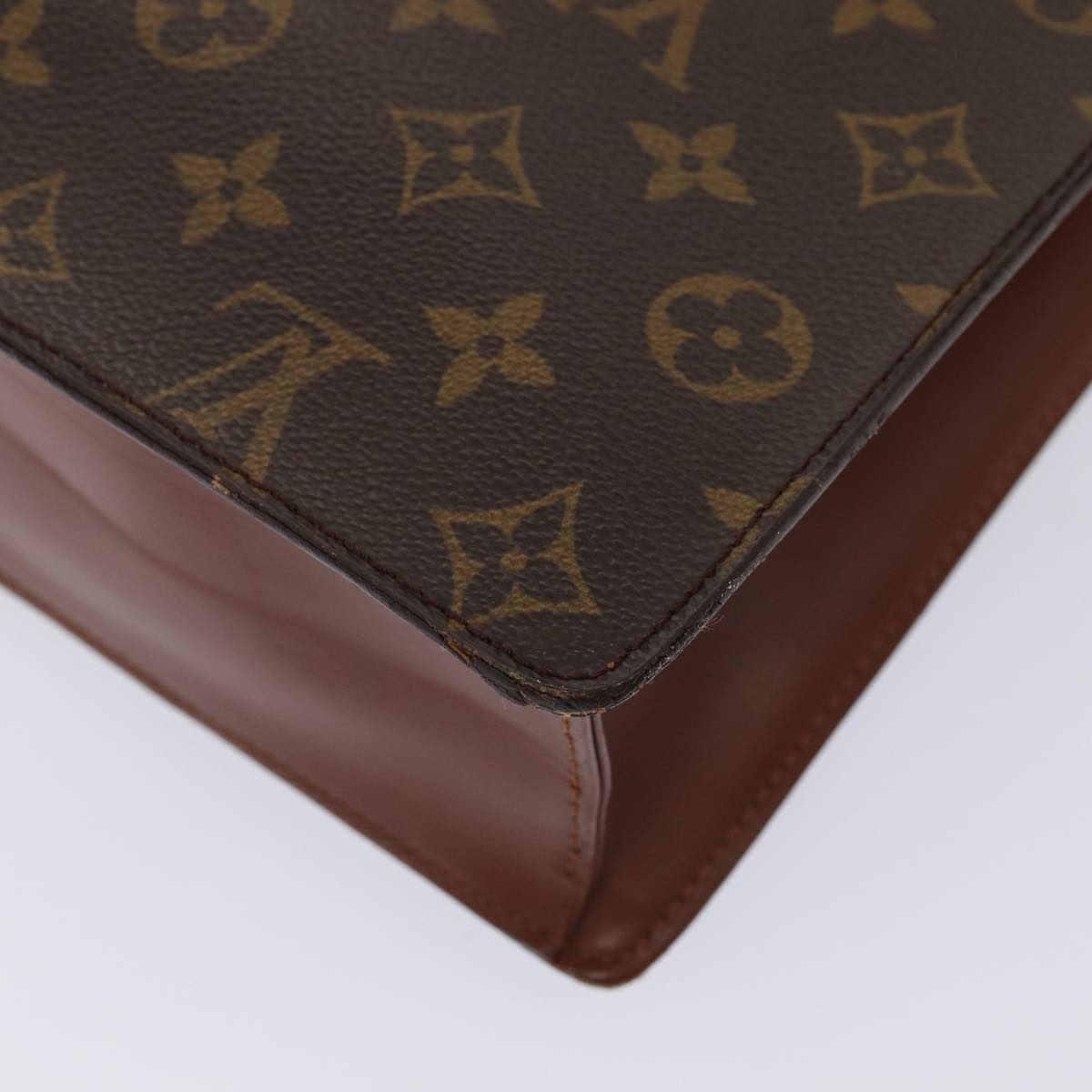 LOUIS VUITTON Monogram Monceau 28 Hand Bag 2way M51185 LV Auth 80337