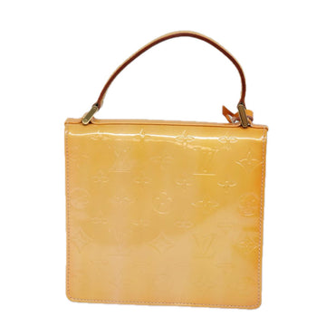 LOUIS VUITTON Vernis Spring Street Hand Bag Marshmallow Pink M91033 Auth 80345 - 0