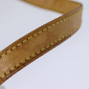 LOUIS VUITTON Nomad leather Bucket PM Shoulder Bag Beige M85001 LV Auth 80351-9