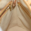 LOUIS VUITTON Nomad leather Bucket PM Shoulder Bag Beige M85001 LV Auth 80351-19