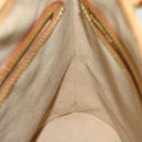 LOUIS VUITTON Nomad leather Bucket PM Shoulder Bag Beige M85001 LV Auth 80351-20