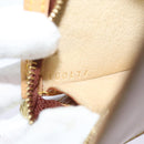 LOUIS VUITTON Nomad leather Bucket PM Shoulder Bag Beige M85001 LV Auth 80351-27