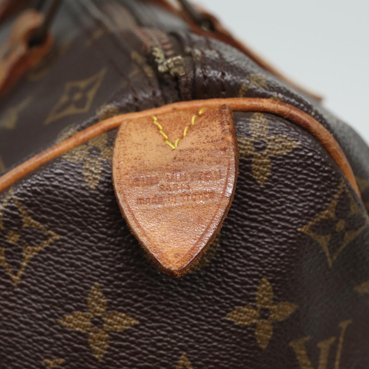 LOUIS VUITTON Monogram Speedy 30 Hand Bag M41526 LV Auth 80363