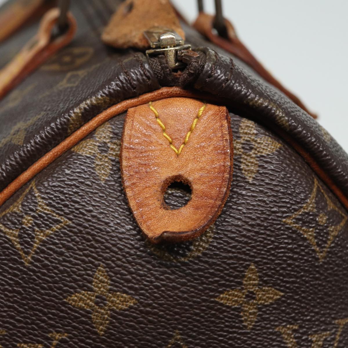 LOUIS VUITTON Monogram Speedy 30 Hand Bag M41526 LV Auth 80363