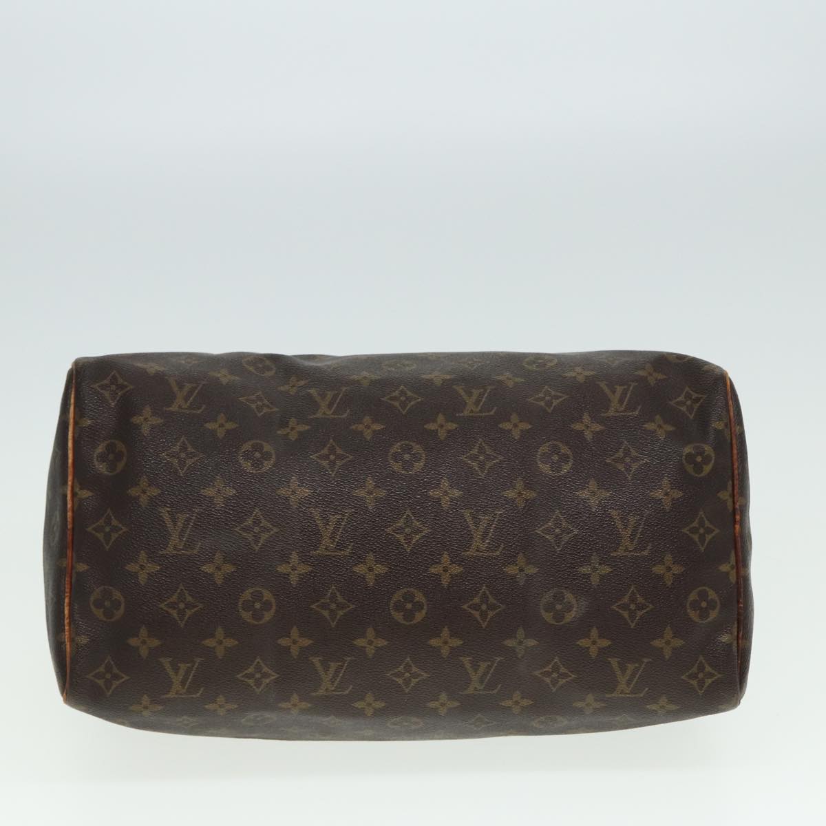 LOUIS VUITTON Monogram Speedy 35 Hand Bag M41524 LV Auth 80365