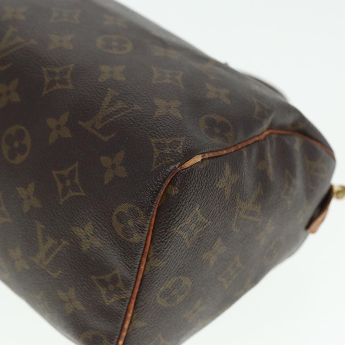 LOUIS VUITTON Monogram Speedy 25 Hand Bag M41528 LV Auth 80367