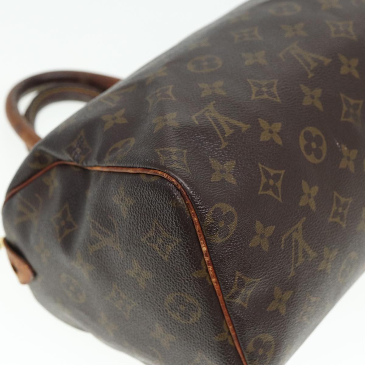 LOUIS VUITTON Monogram Speedy 25 Hand Bag M41528 LV Auth 80367