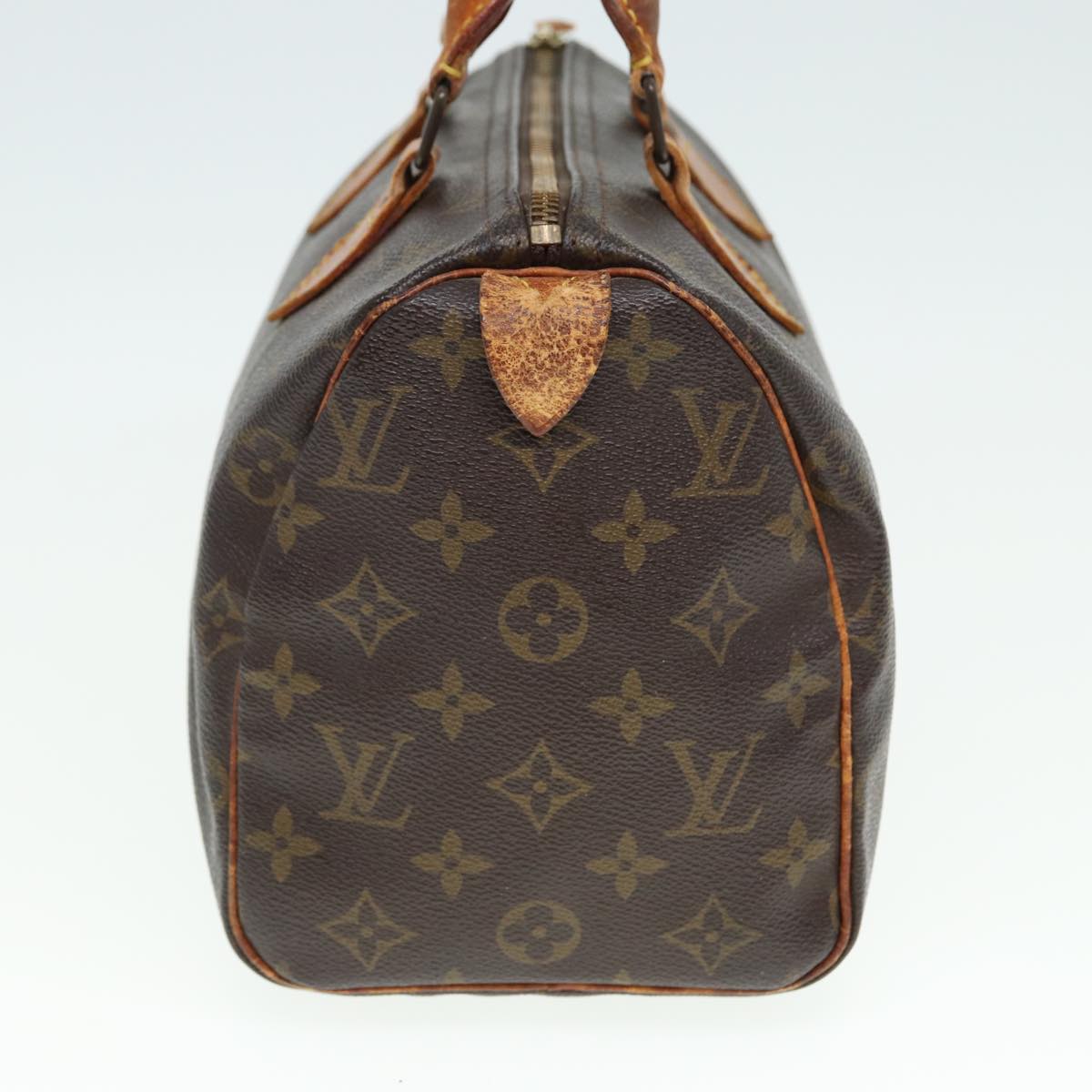 LOUIS VUITTON Monogram Speedy 25 Hand Bag M41528 LV Auth 80367