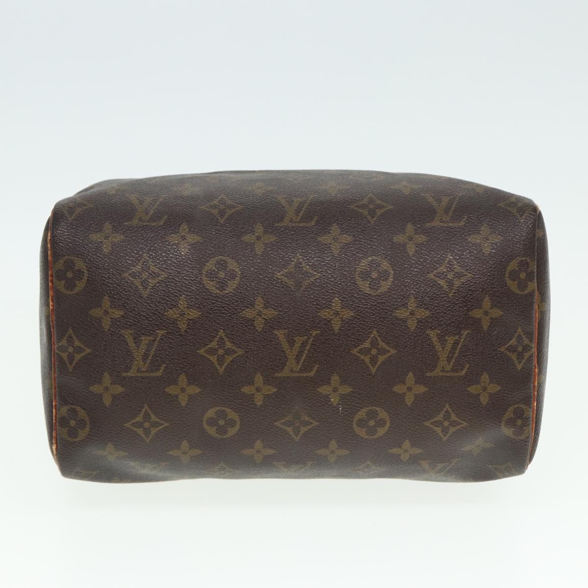 LOUIS VUITTON Monogram Speedy 25 Hand Bag M41528 LV Auth 80367