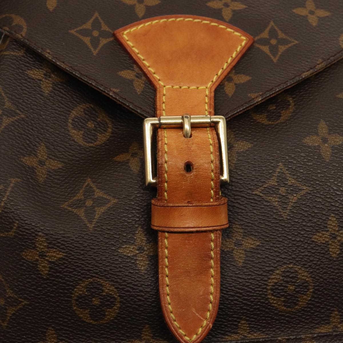 LOUIS VUITTON Monogram Montsouris GM Backpack M51135 LV Auth 80383