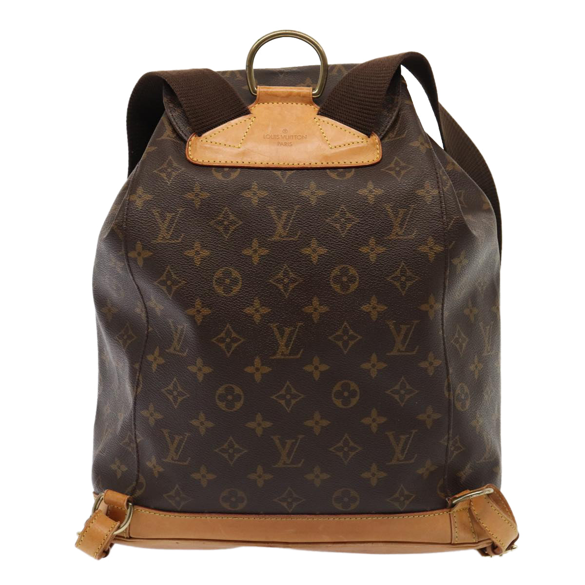 LOUIS VUITTON Monogram Montsouris GM Backpack M51135 LV Auth 80383 - 0