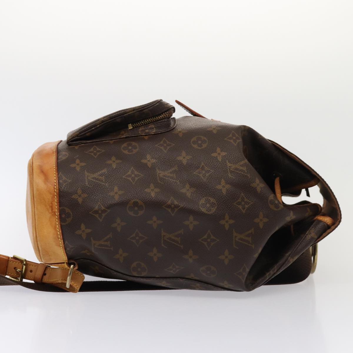 LOUIS VUITTON Monogram Montsouris GM Backpack M51135 LV Auth 80383