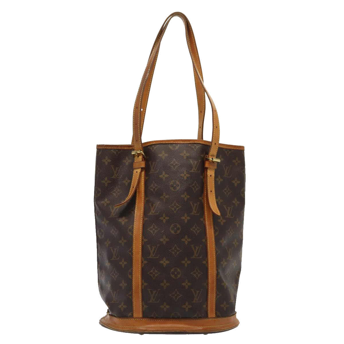 LOUIS VUITTON Monogram Bucket GM Shoulder Bag M42236 LV Auth 80384