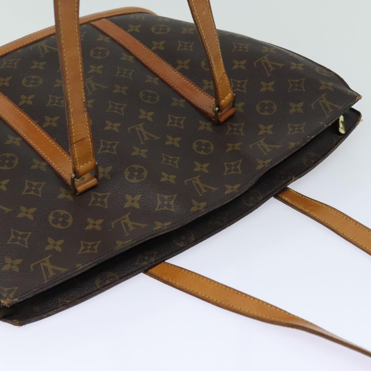 LOUIS VUITTON Monogram Babylone Tote Bag M51102 LV Auth 80403