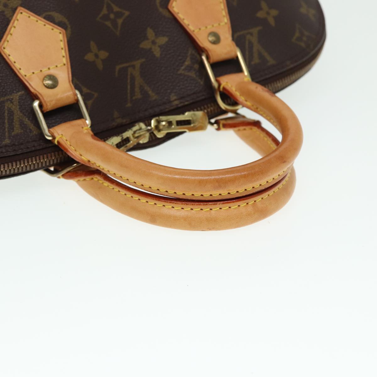 LOUIS VUITTON Monogram Alma Hand Bag M51130 LV Auth 80408