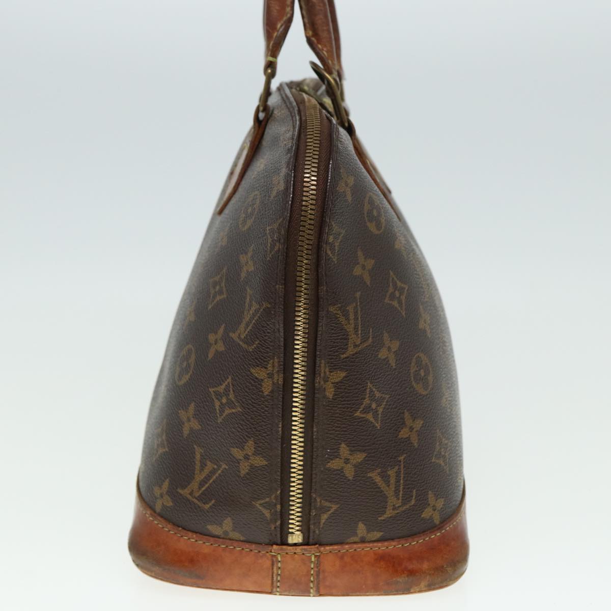 LOUIS VUITTON Monogram Alma Hand Bag M51130 LV Auth 80409