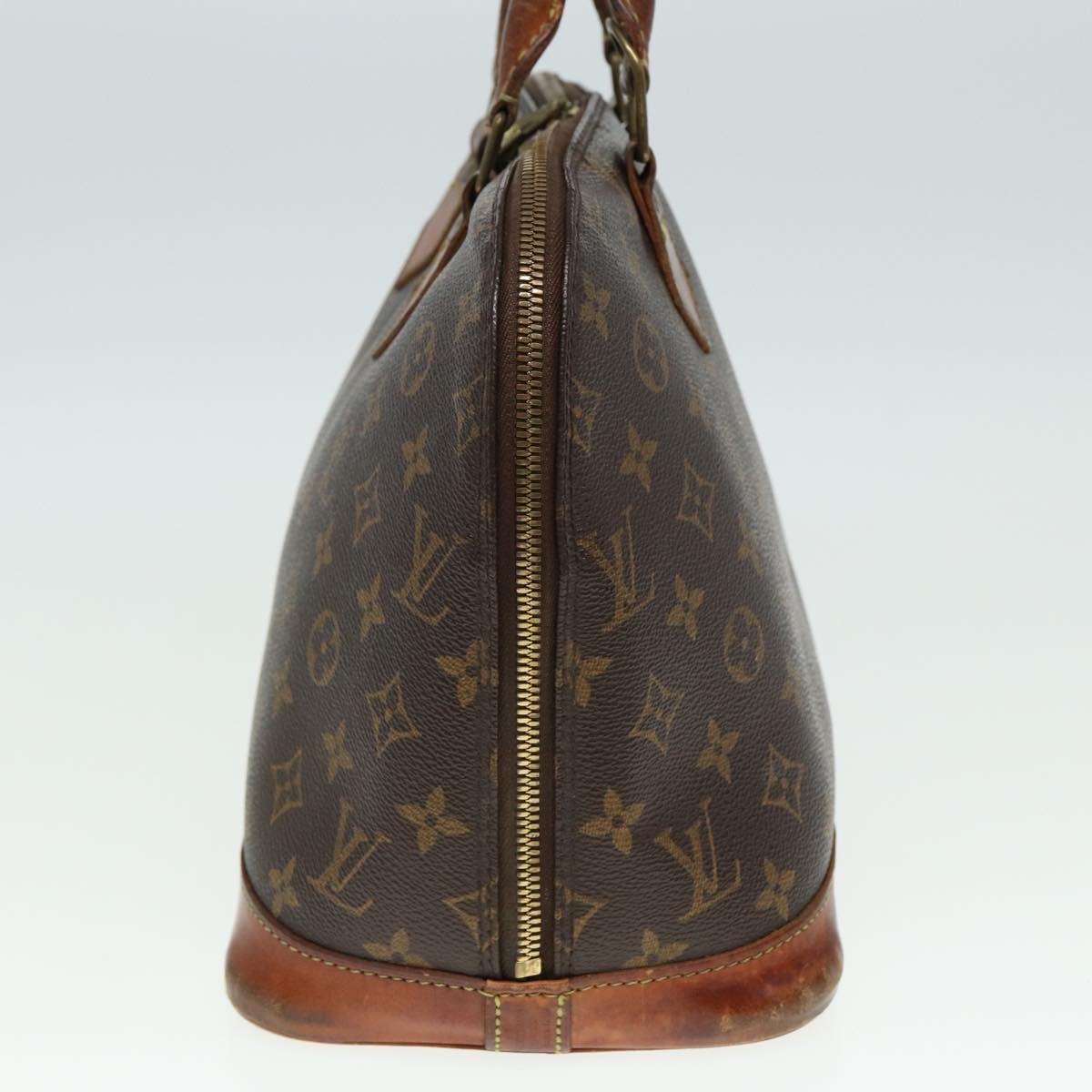 LOUIS VUITTON Monogram Alma Hand Bag M51130 LV Auth 80409