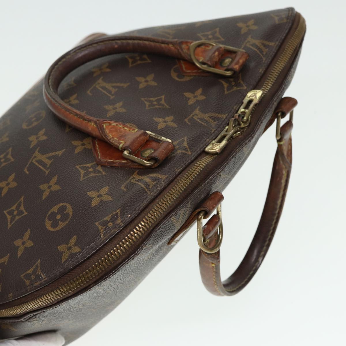 LOUIS VUITTON Monogram Alma Hand Bag M51130 LV Auth 80409