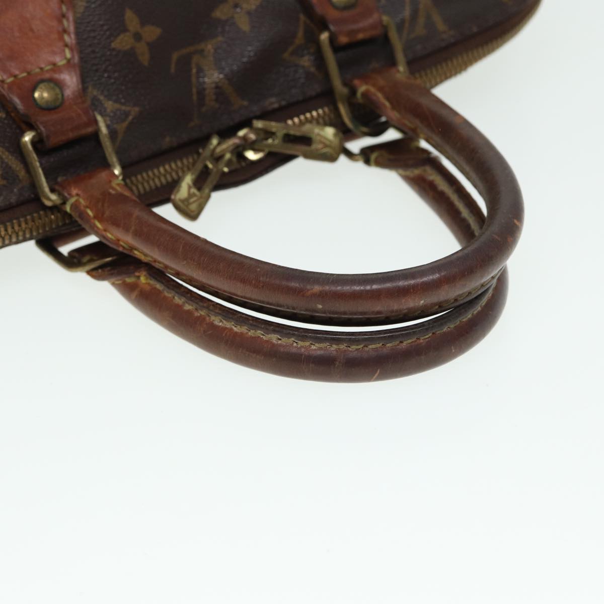 LOUIS VUITTON Monogram Alma Hand Bag M51130 LV Auth 80409