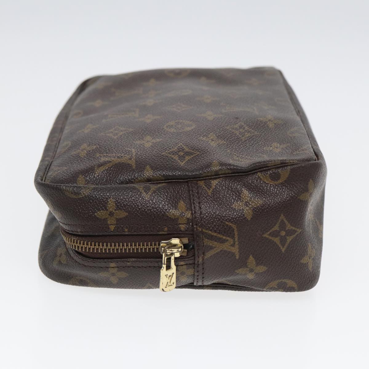 LOUIS VUITTON Monogram Trousse Toilette 28 Clutch Bag M47522 LV Auth 80416