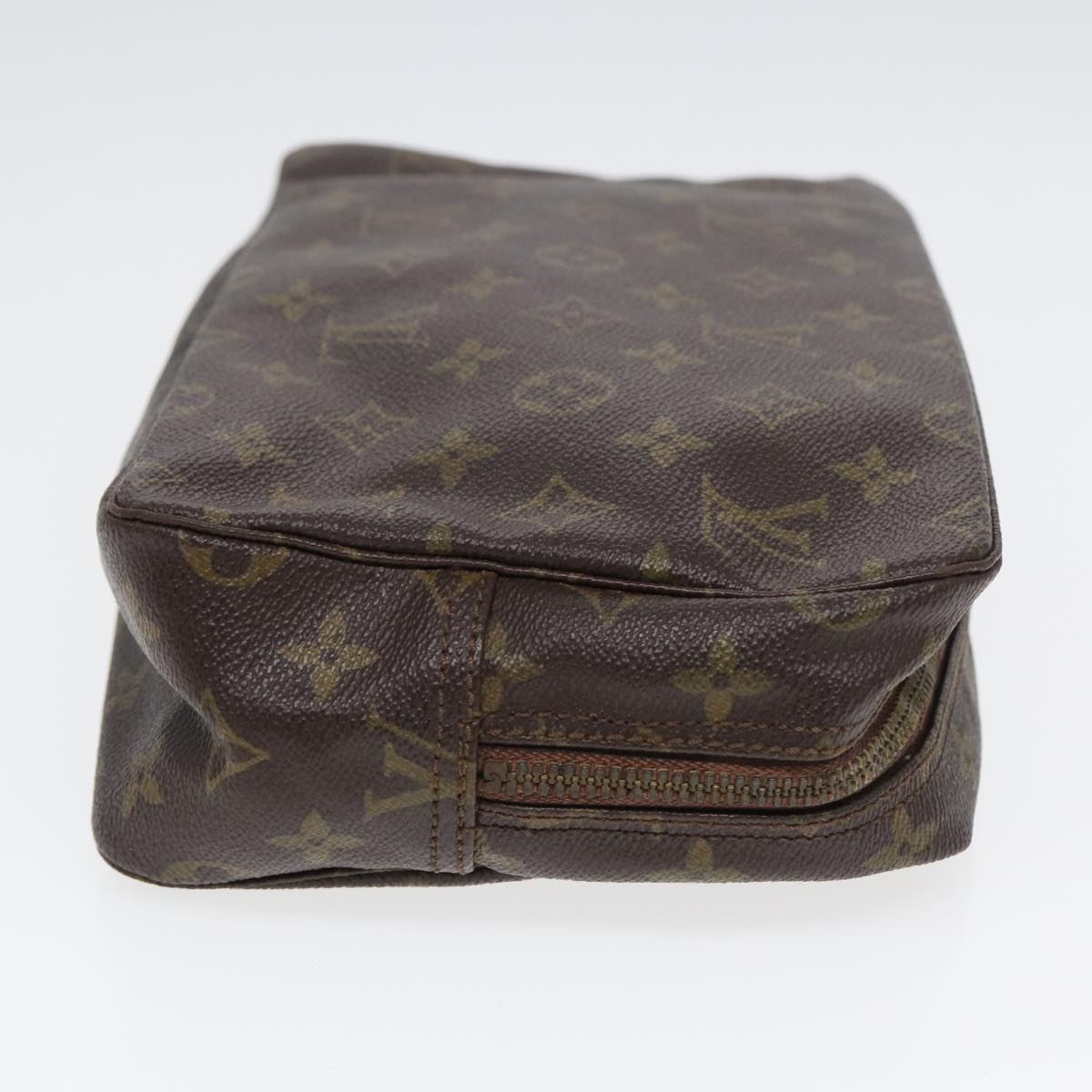 LOUIS VUITTON Monogram Trousse Toilette 28 Clutch Bag M47522 LV Auth 80418