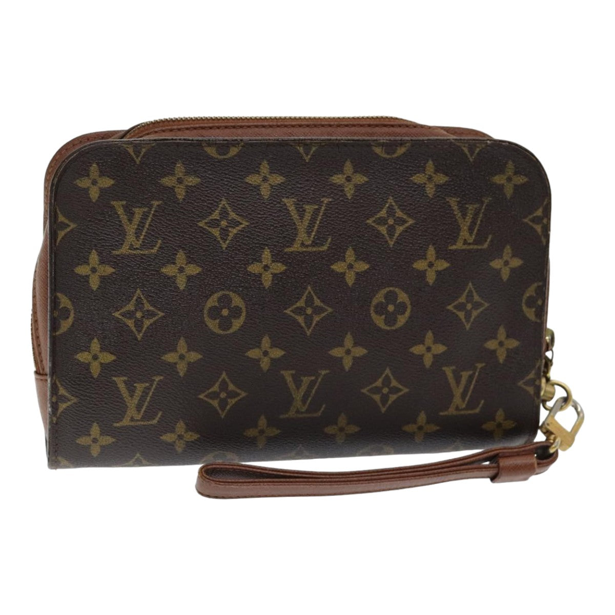 LOUIS VUITTON Monogram Orsay Clutch Bag M51790 LV Auth 80422