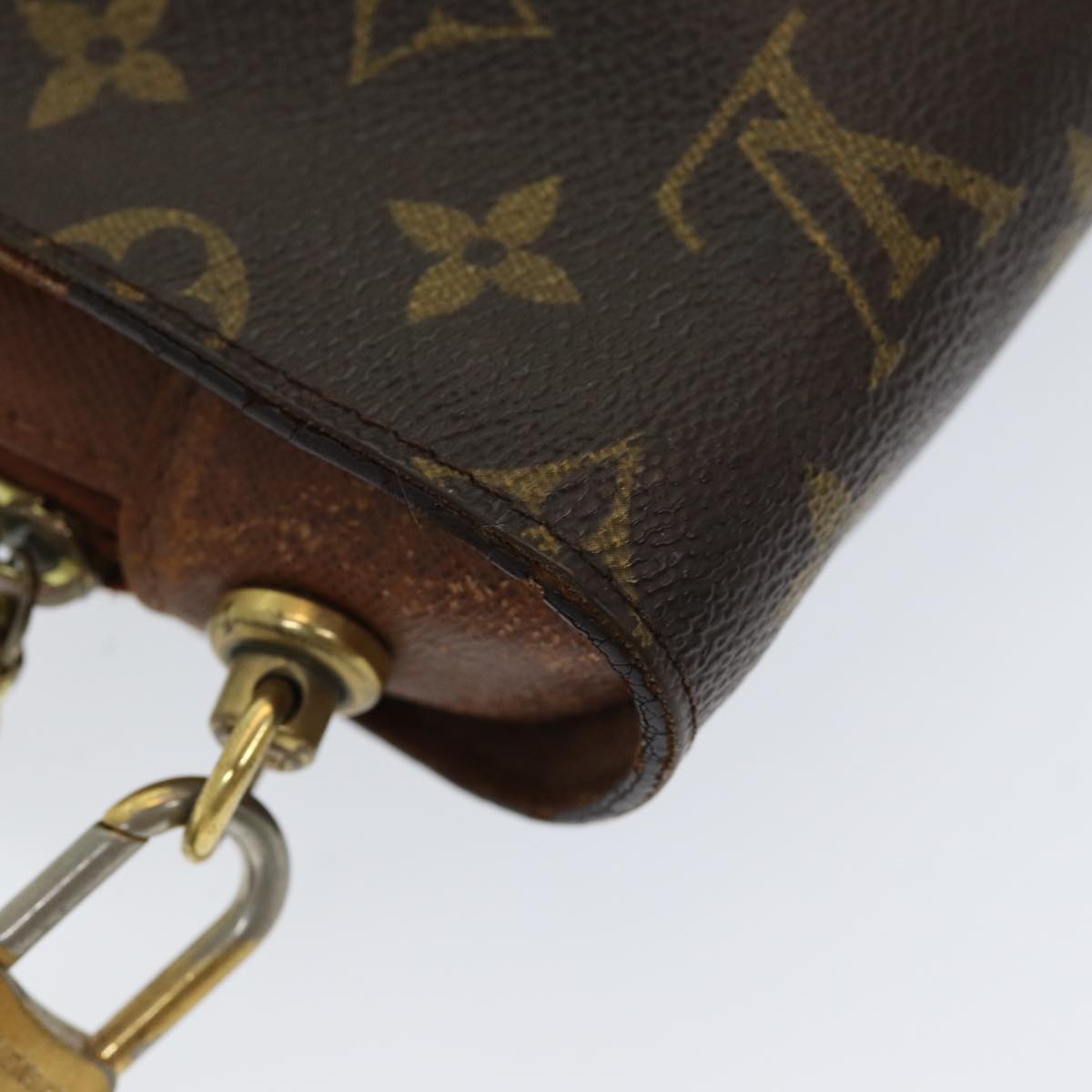 LOUIS VUITTON Monogram Orsay Clutch Bag M51790 LV Auth 80422