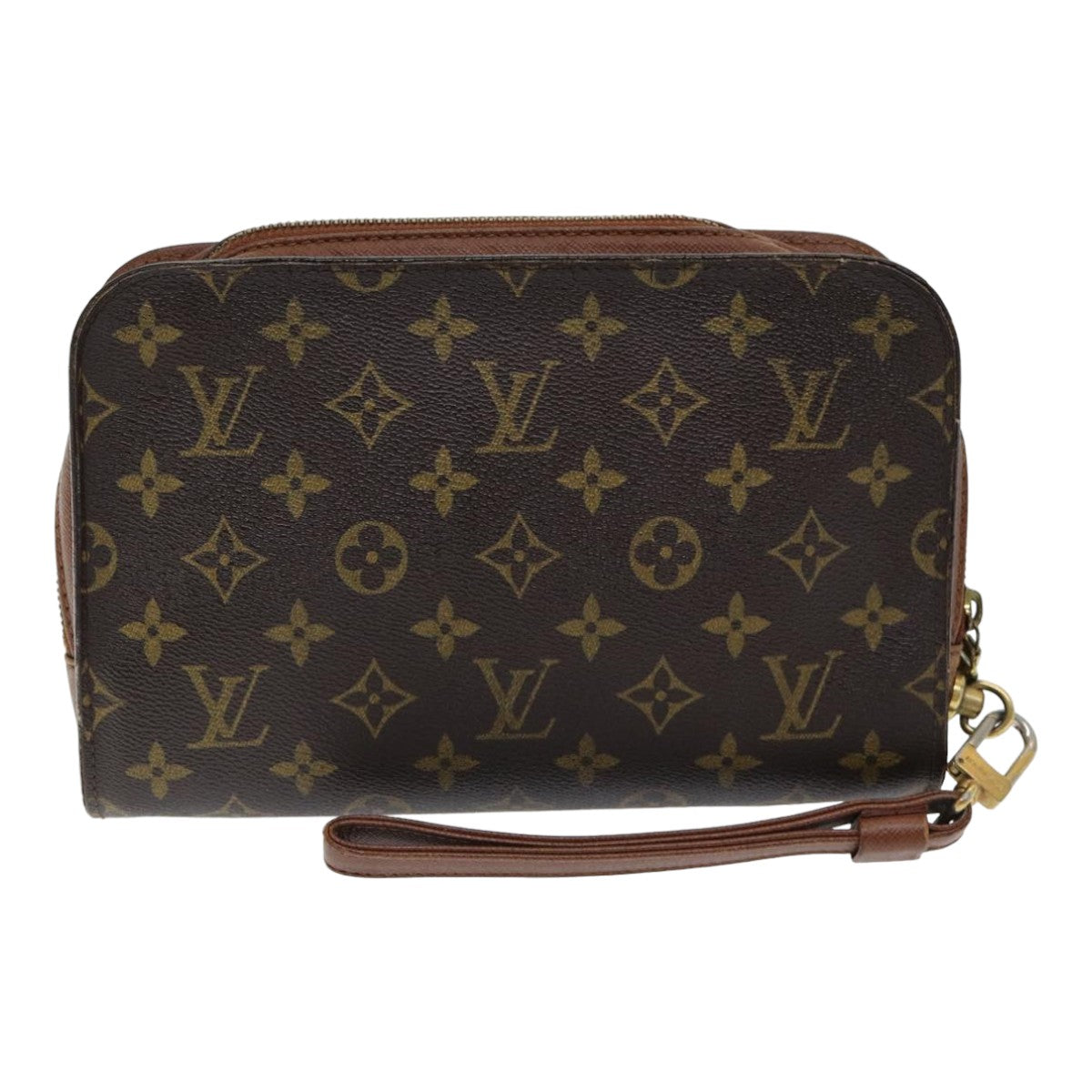 LOUIS VUITTON Monogram Orsay Clutch Bag M51790 LV Auth 80422