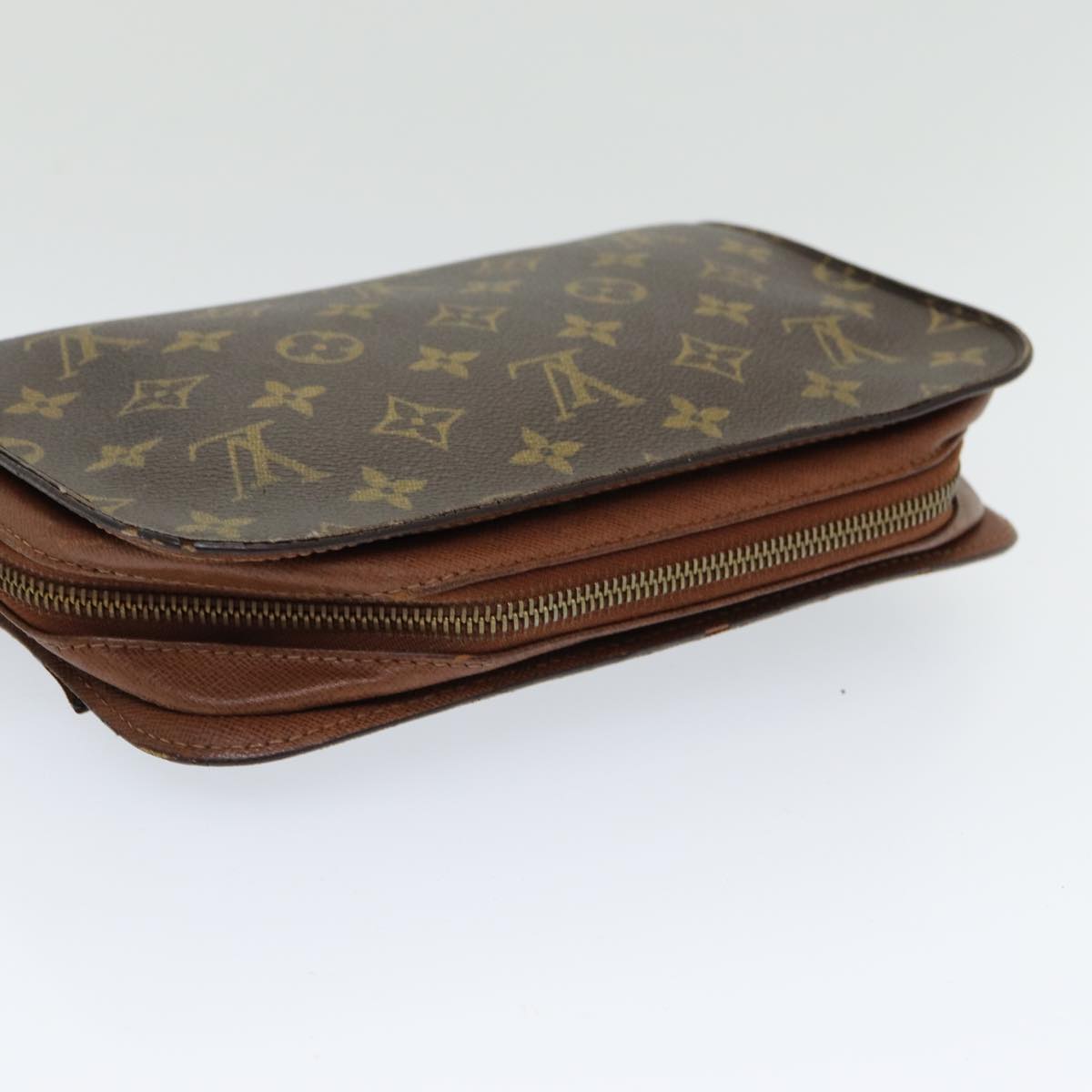 LOUIS VUITTON Monogram Orsay Clutch Bag M51790 LV Auth 80422