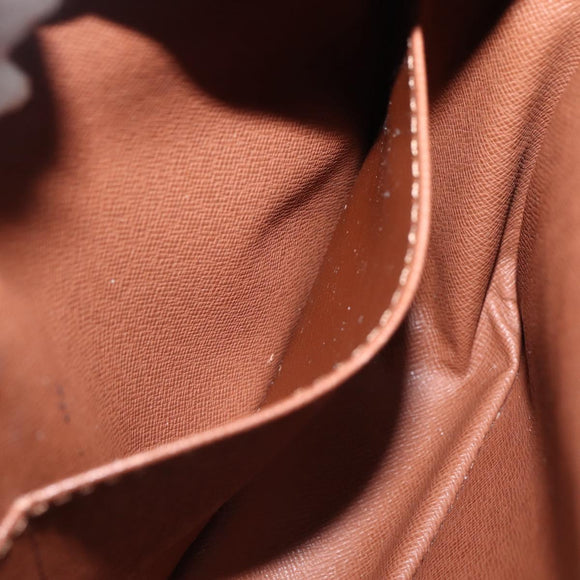 LOUIS VUITTON Monogram Compiegne 28 Clutch Bag M51845 LV Auth 80423