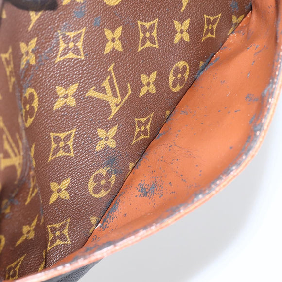 LOUIS VUITTON Monogram Compiegne 28 Clutch Bag M51845 LV Auth 80423A