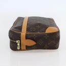 LOUIS VUITTON Monogram Compiegne 28 Clutch Bag M51845 LV Auth 80423-3
