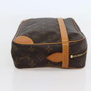 LOUIS VUITTON Monogram Compiegne 28 Clutch Bag M51845 LV Auth 80423-4