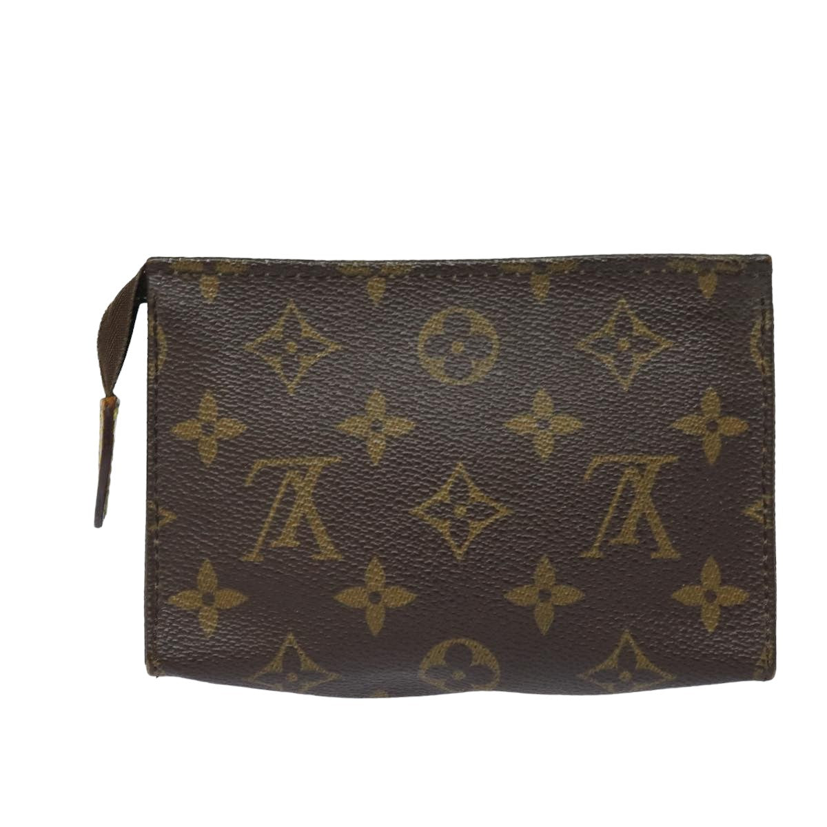 LOUIS VUITTON Monogram Poche Toilette 15 Pouch M47546 LV Auth 80427 - 0