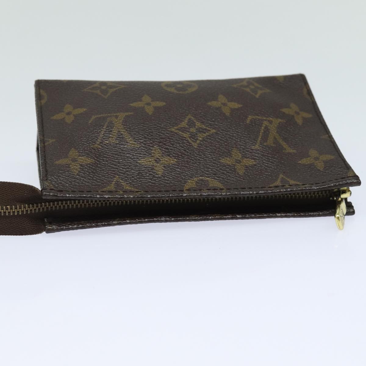 LOUIS VUITTON Monogram Poche Toilette 15 Pouch M47546 LV Auth 80429