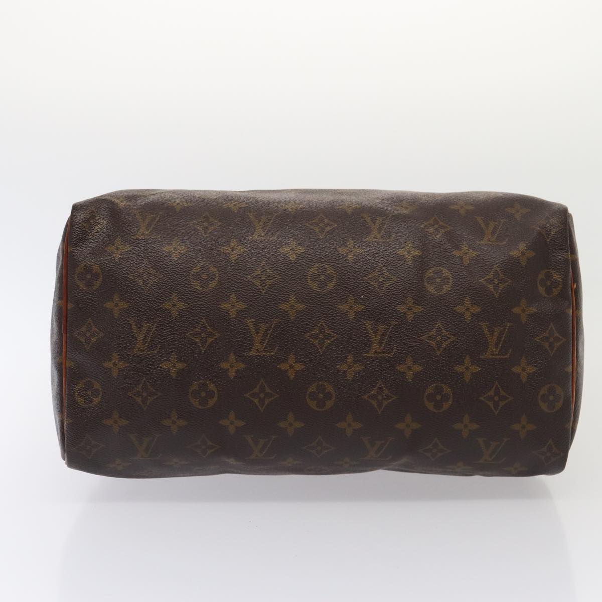 LOUIS VUITTON Monogram Speedy 35 Hand Bag M41524 LV Auth 80442