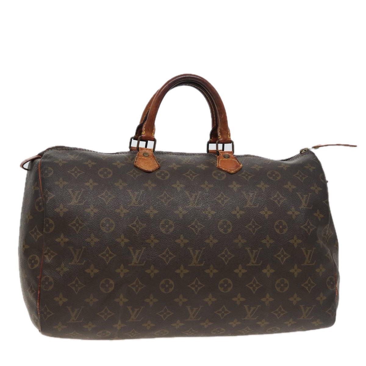 LOUIS VUITTON Monogram Speedy 40 Hand Bag M41522 LV Auth 80445