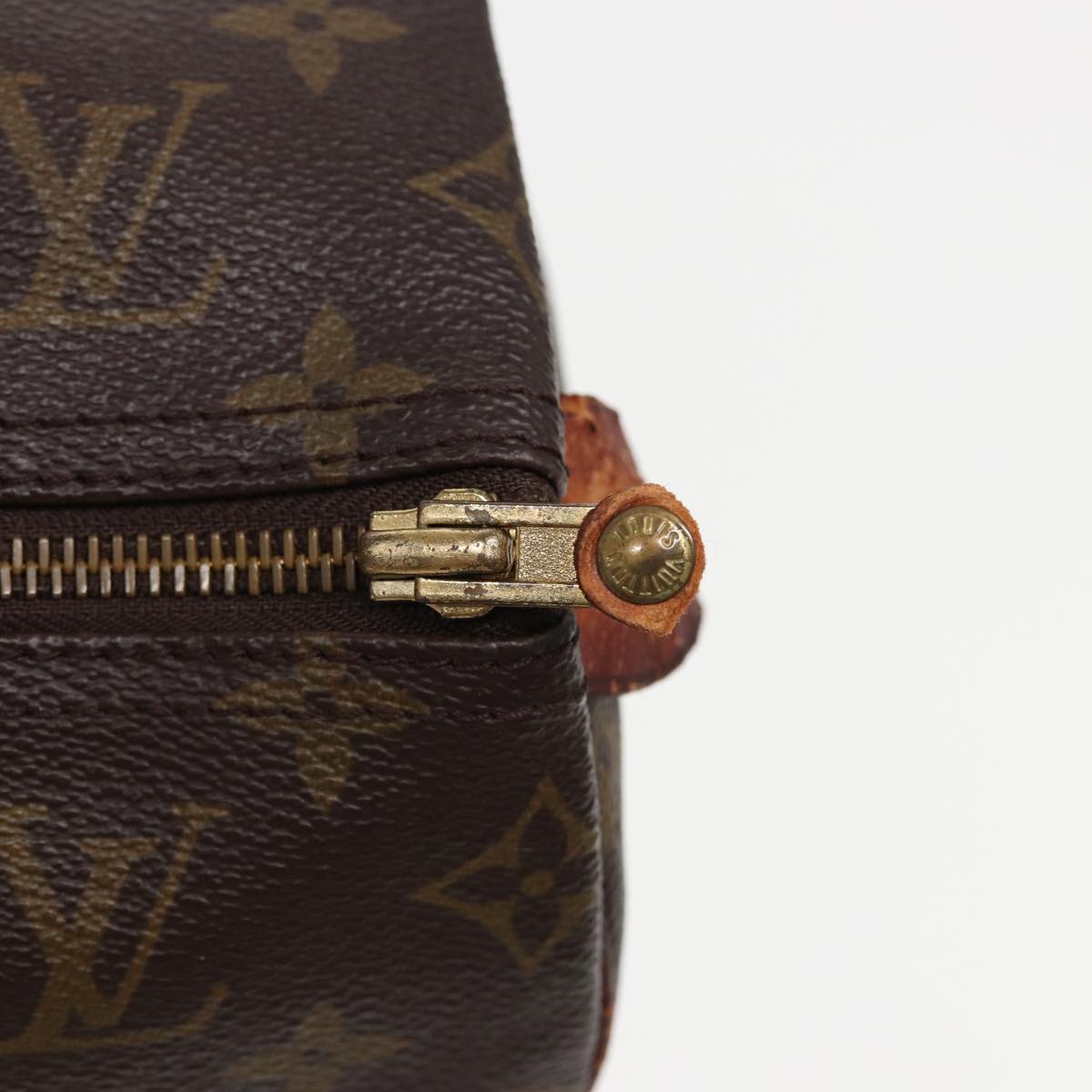 LOUIS VUITTON Monogram Speedy 40 Hand Bag M41522 LV Auth 80447