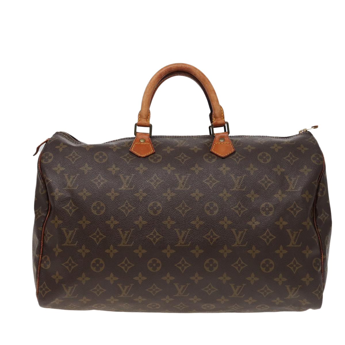 LOUIS VUITTON Monogram Speedy 40 Hand Bag M41522 LV Auth 80447