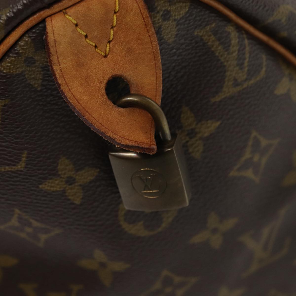 LOUIS VUITTON Monogram Speedy 40 Hand Bag M41522 LV Auth 80448