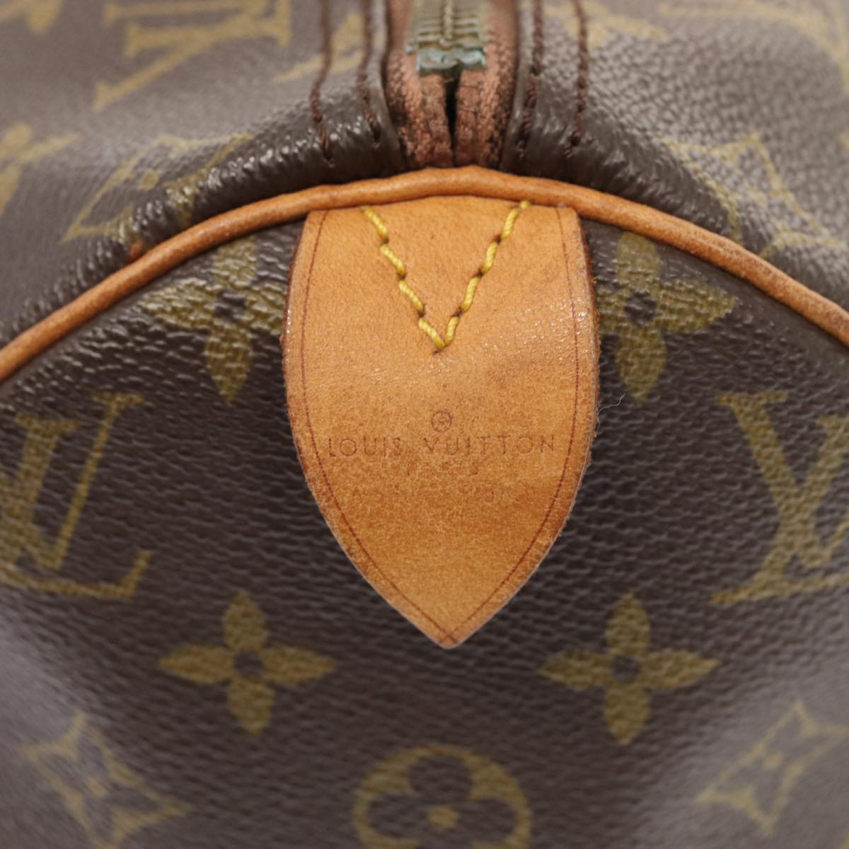 LOUIS VUITTON Monogram Speedy 40 Hand Bag M41522 LV Auth 80448