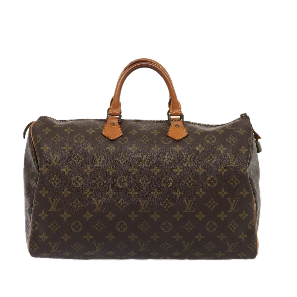 LOUIS VUITTON Monogram Speedy 40 Hand Bag M41522 LV Auth 80448