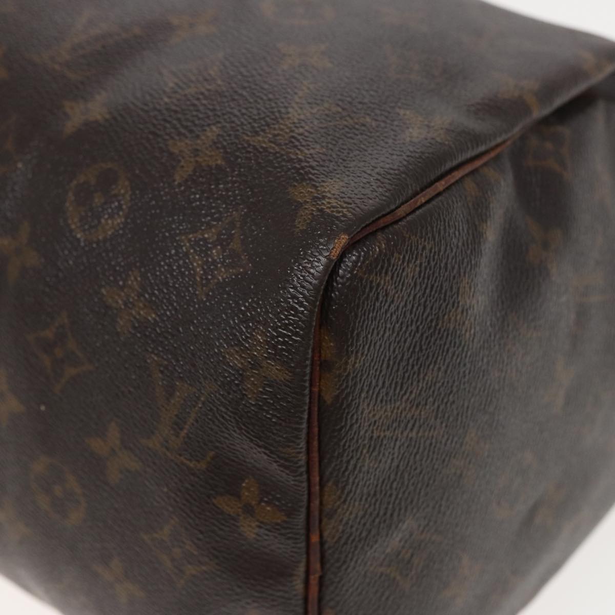 LOUIS VUITTON Monogram Speedy 30 Hand Bag M41526 LV Auth 80450