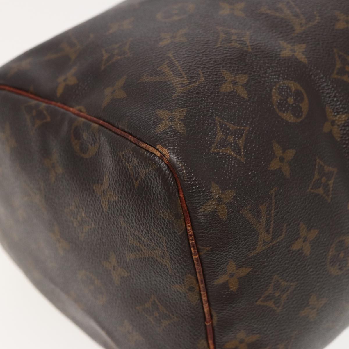 LOUIS VUITTON Monogram Speedy 30 Hand Bag M41526 LV Auth 80450