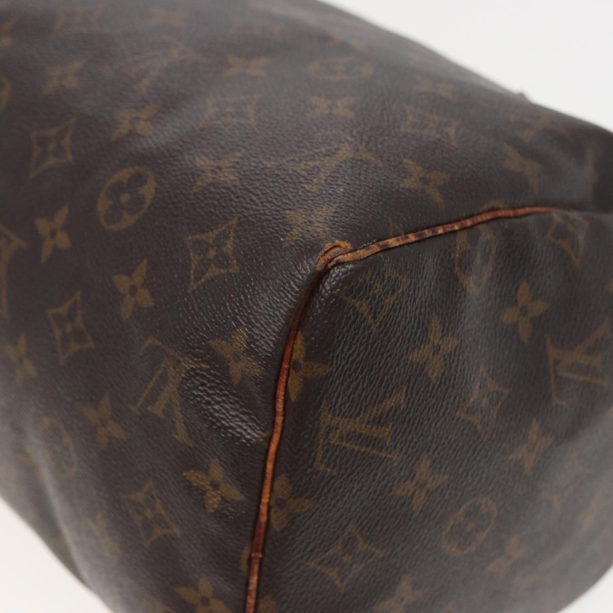 LOUIS VUITTON Monogram Speedy 30 Hand Bag M41526 LV Auth 80450