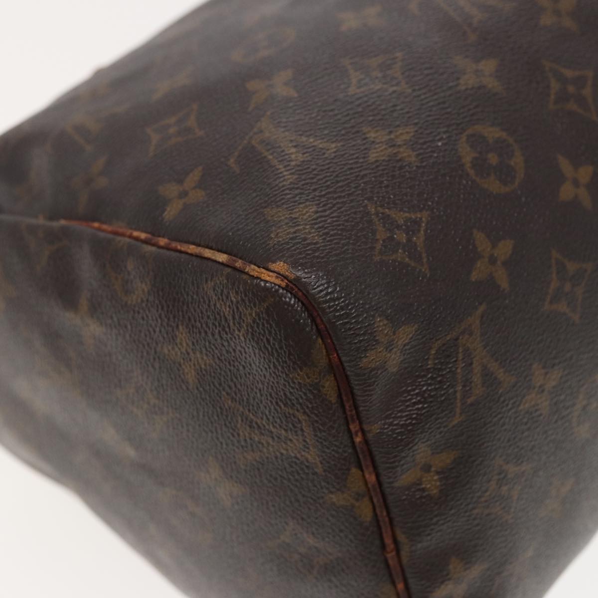 LOUIS VUITTON Monogram Speedy 30 Hand Bag M41526 LV Auth 80450