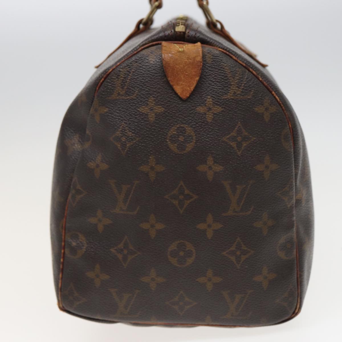 LOUIS VUITTON Monogram Speedy 30 Hand Bag M41526 LV Auth 80450