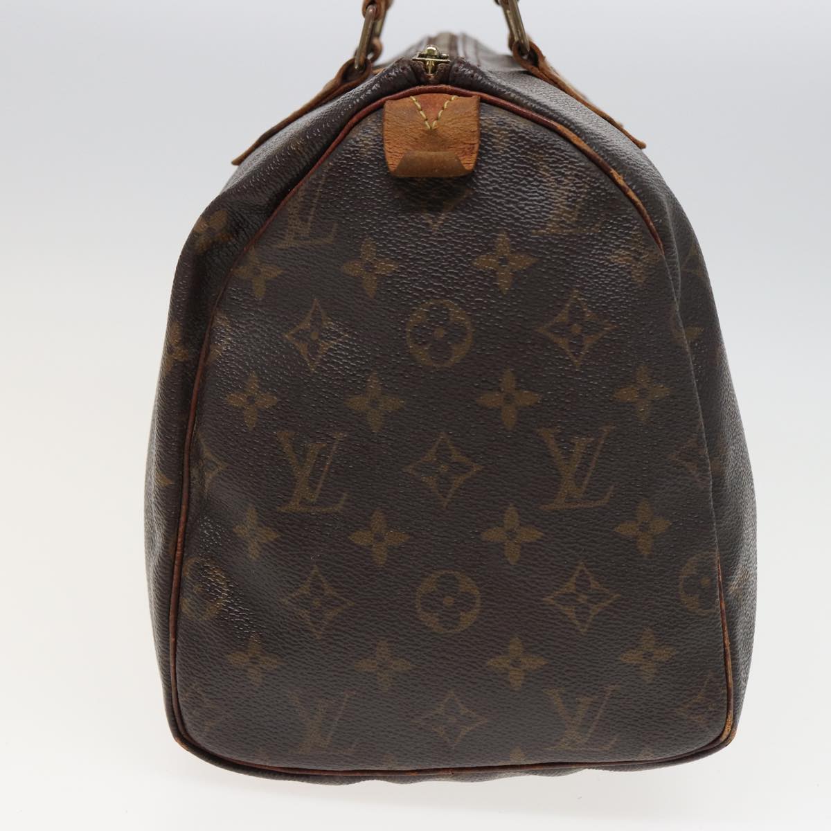 LOUIS VUITTON Monogram Speedy 30 Hand Bag M41526 LV Auth 80450