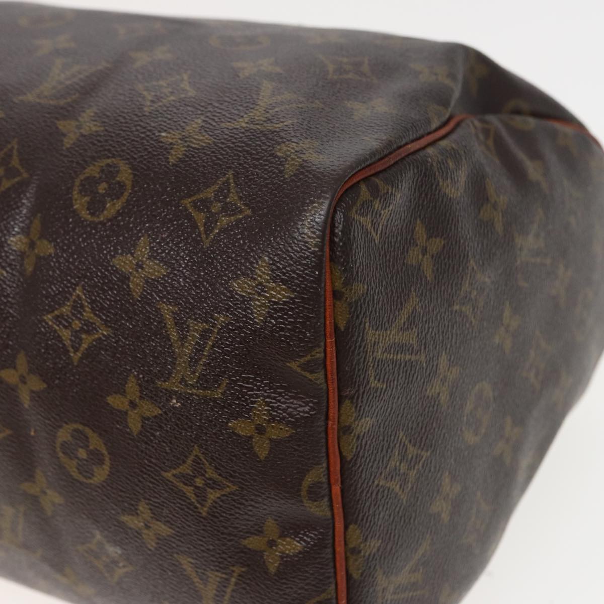 LOUIS VUITTON Monogram Speedy 30 Hand Bag M41526 LV Auth 80453