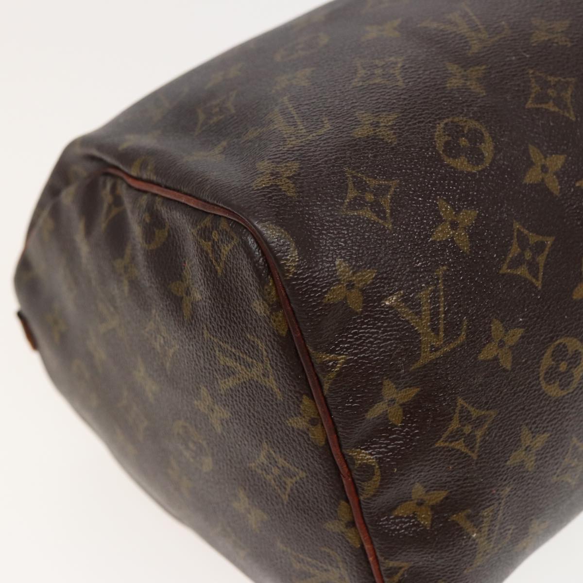 LOUIS VUITTON Monogram Speedy 30 Hand Bag M41526 LV Auth 80453